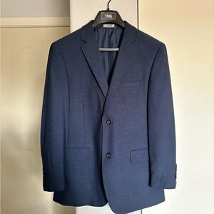 Dark Navy Blue Men's Suit Jacket
